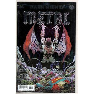 Dark Nights Metal no. 3 DC Comic Dec 2017 Snyder and Capullo Variant Foil Cover